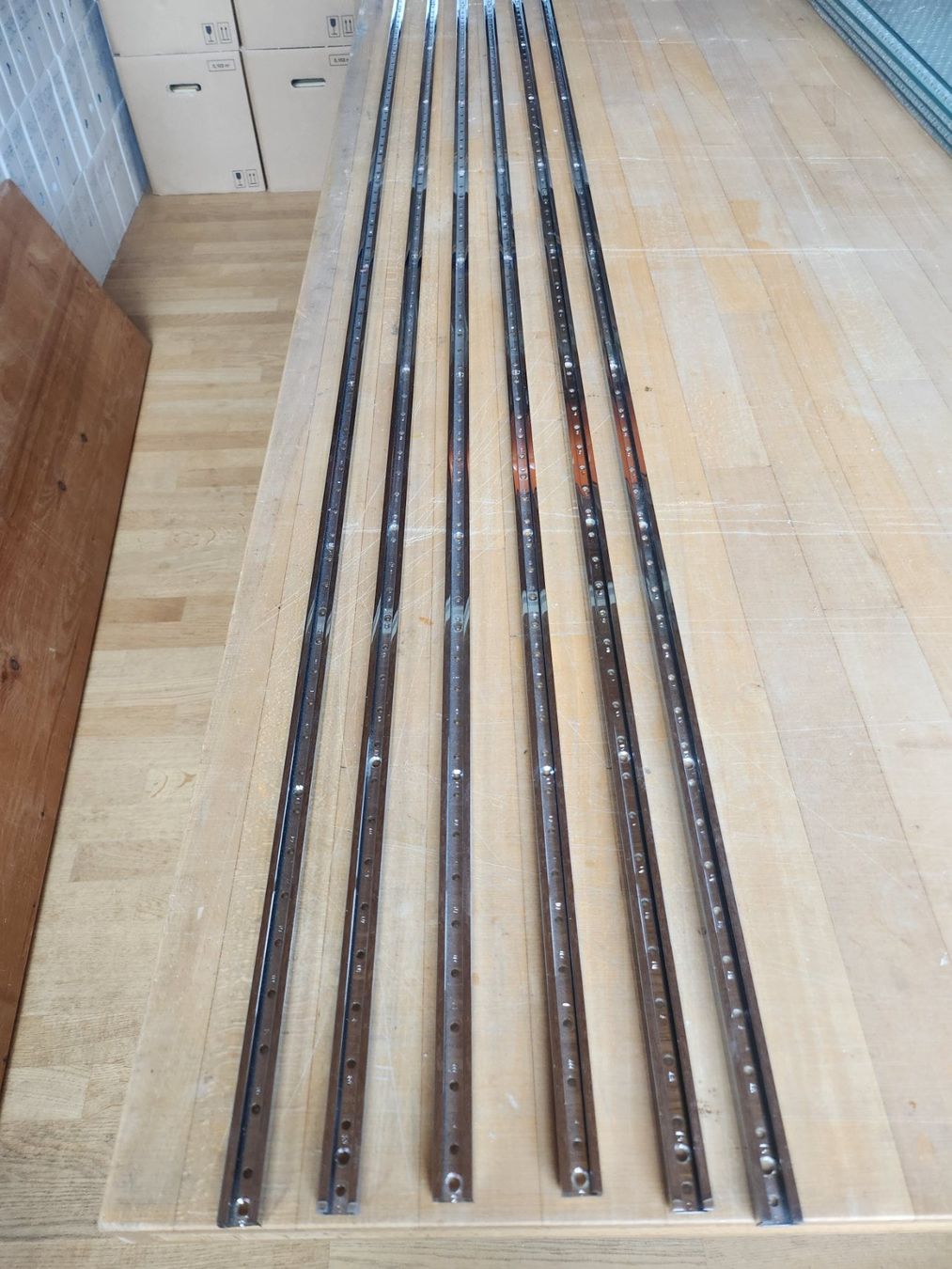 Scaffali: Büchergestell Glas Chrom Schmuckstück Regal – Usato da Heiden venduto da pet_f67g 1