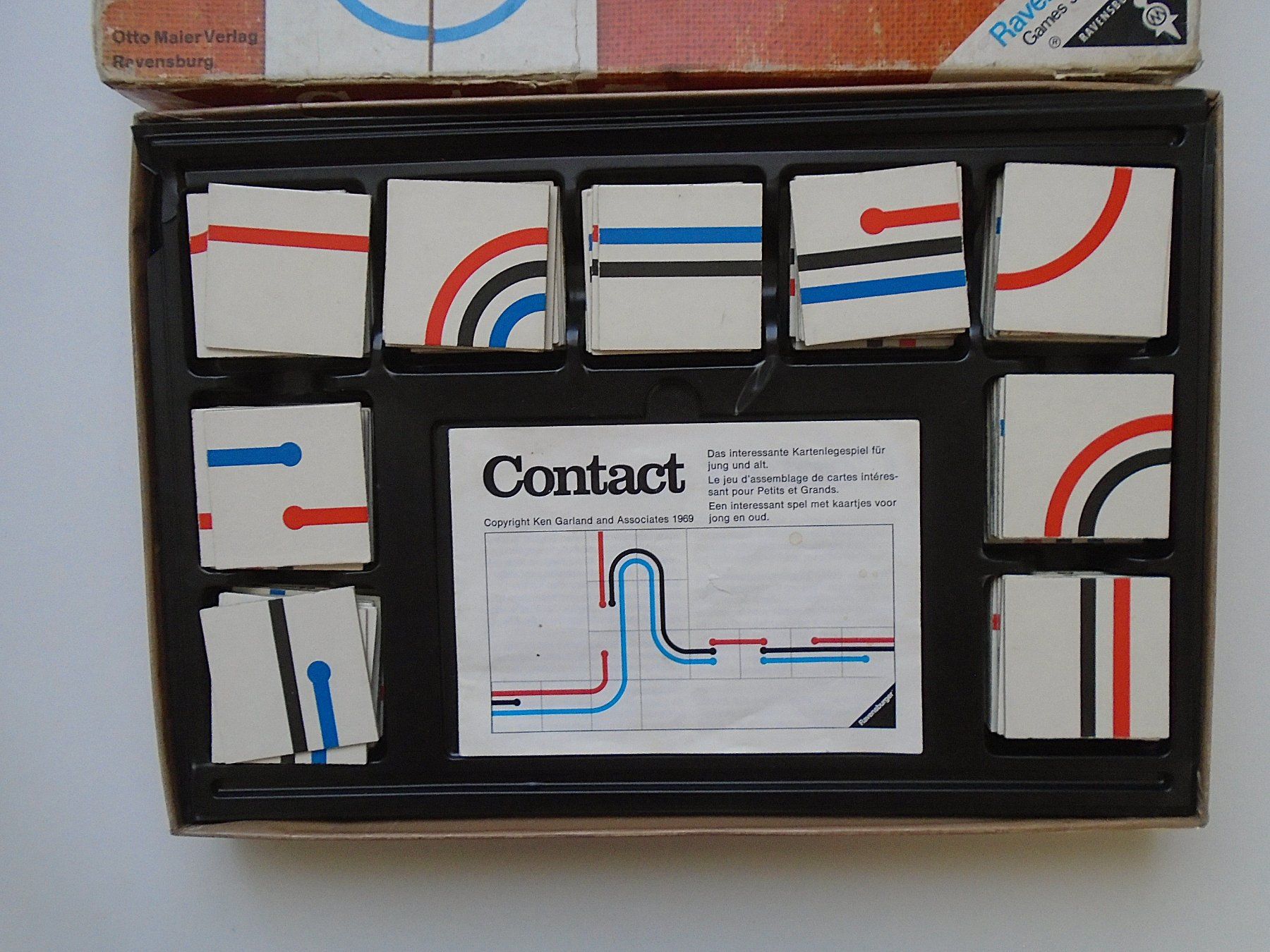 Giochi: CONTACT - vintage Legespiel, Ravensburger – Usato da Pfeffingen venduto da Intertandem 1
