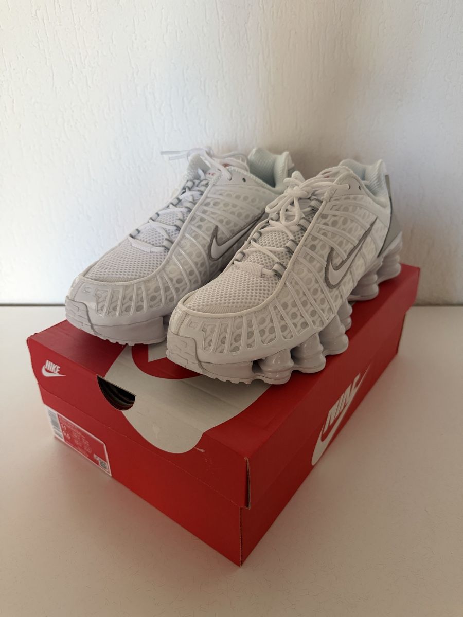 Nike Scarpe da uomo: Nike Shox TL White Silver  – Nuovo e nell'imballaggio originale da Dübendorf venduto da Sneaker_Seller 1