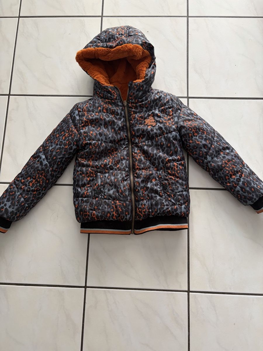 Jacken & Mäntel: Mädchen Winterjacke beidseits tragbar ca. Gr. 128 – Gebraucht aus Birrwil von Kiramau1974