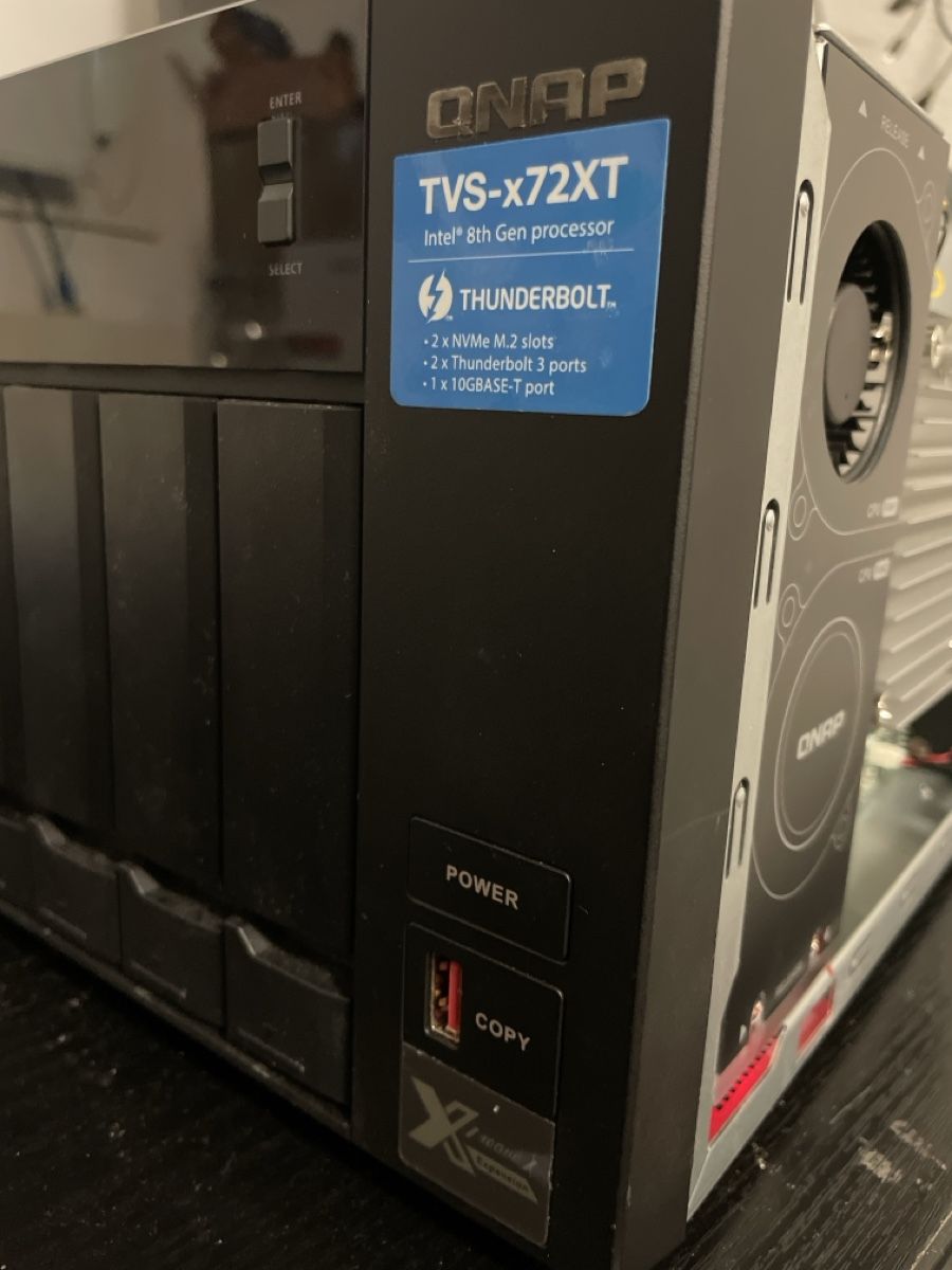 Qnap Server: QNAP TVS-x72XT – Difettoso da Abtwil SG venduto da Kueng.MultiOutlet 5