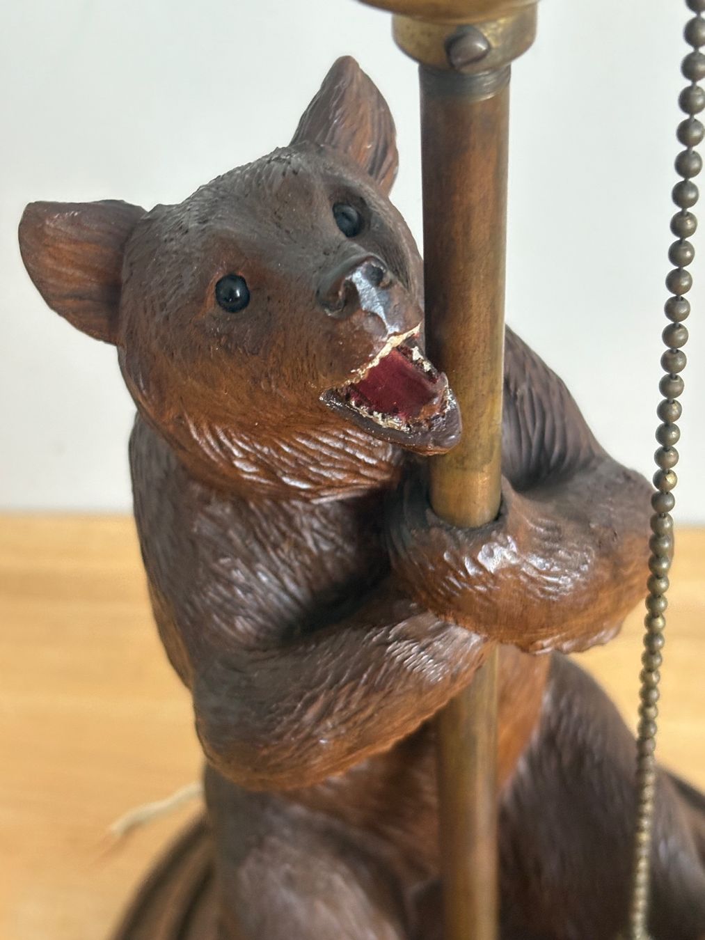Lampade: Holz-Bärenlampe, vintage, Brienzer Bär – Nuovo (secondo la descrizione) da Frick venduto da Rukki 1