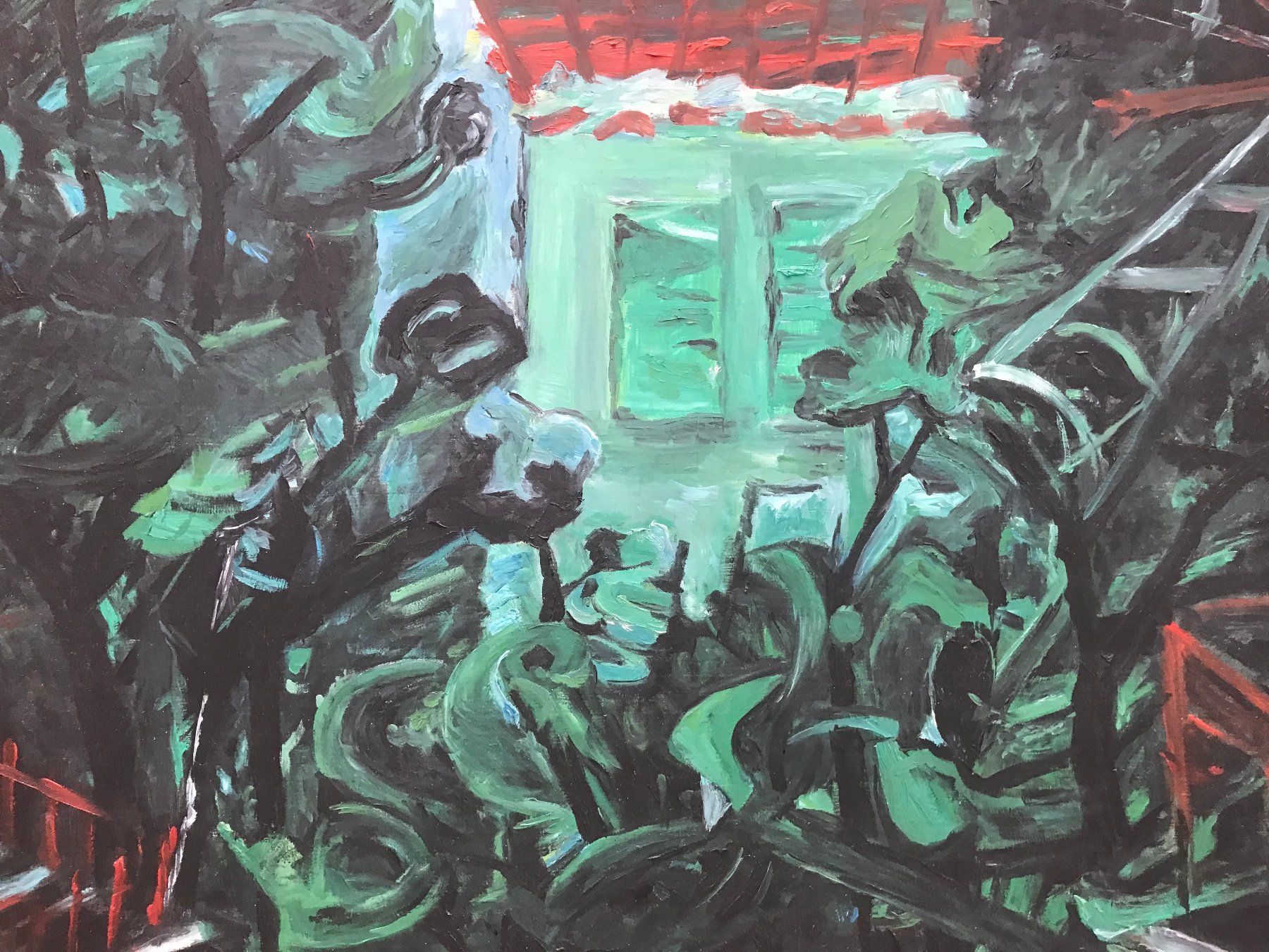 Dipinti: Oel Bild Moderne Kunst – Usato da Interlaken venduto da Beny-Box 1