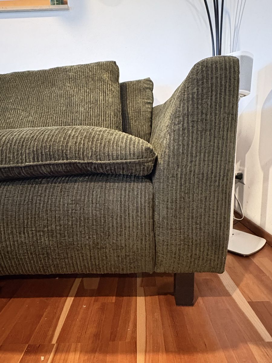 Micasa Divani: 4er Sofa mit Hocker von Micasa – Usato da Rümlang venduto da euqinom16 2