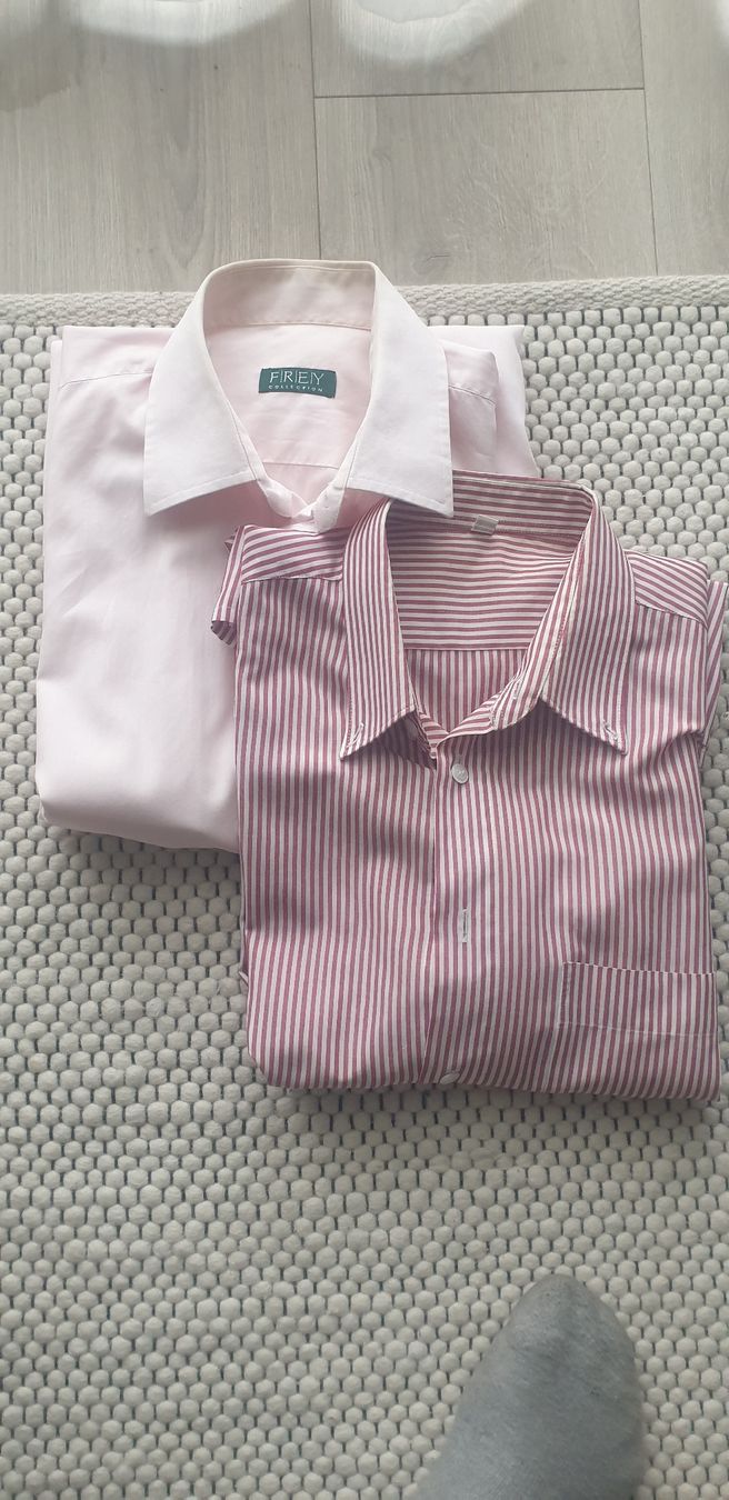 Camicie: Businesshemden 2 Stck. rosa – Usato da Wollerau venduto da Hansjuerg2
