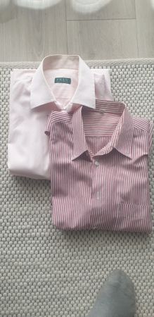 Businesshemden 2 Stck. rosa