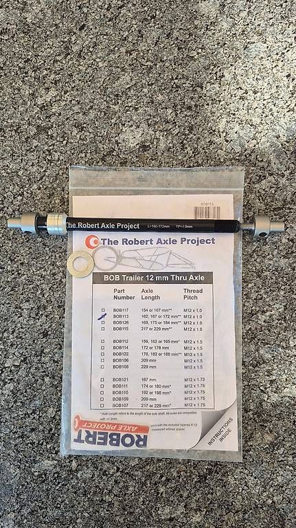 Pezzi di ricambio: Robert Axle Project BOB113 M12x1.0 Steckachse / axe de roue – Usato da Herisau venduto da swissness85