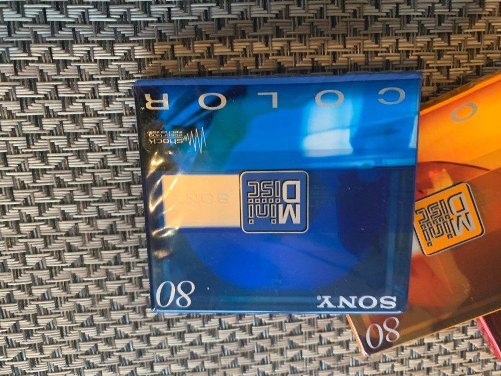 3 Stück neue SONY MiniDisc 80 Minuten Rohlinge leer OVP Kaufen auf