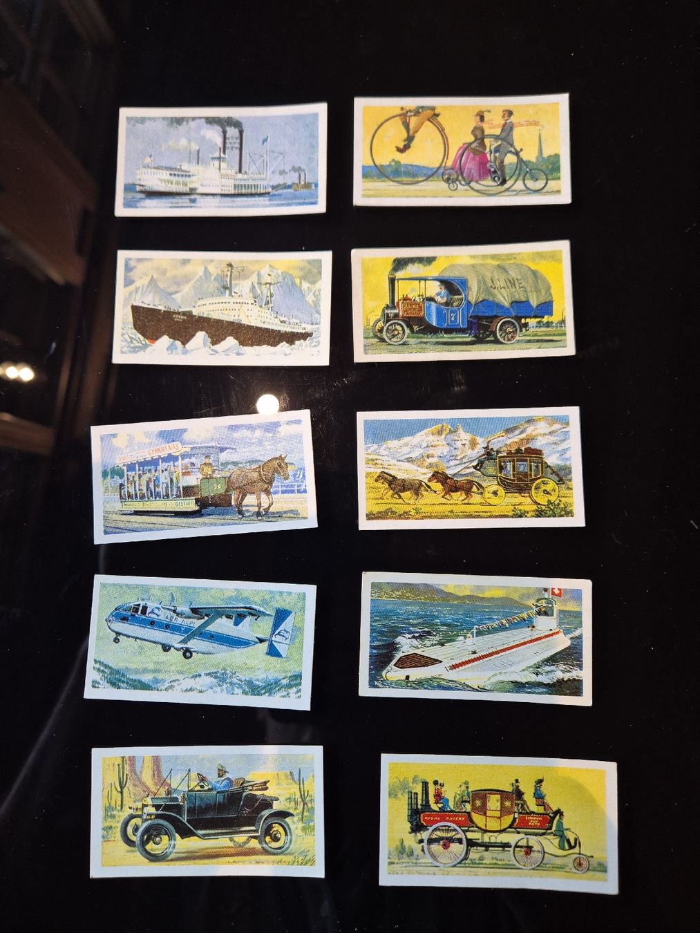 Sammelbilder & Trading cards: Zigarettenbilder Transport lot 8 – Gebraucht aus Hofstetten BE von hillhood