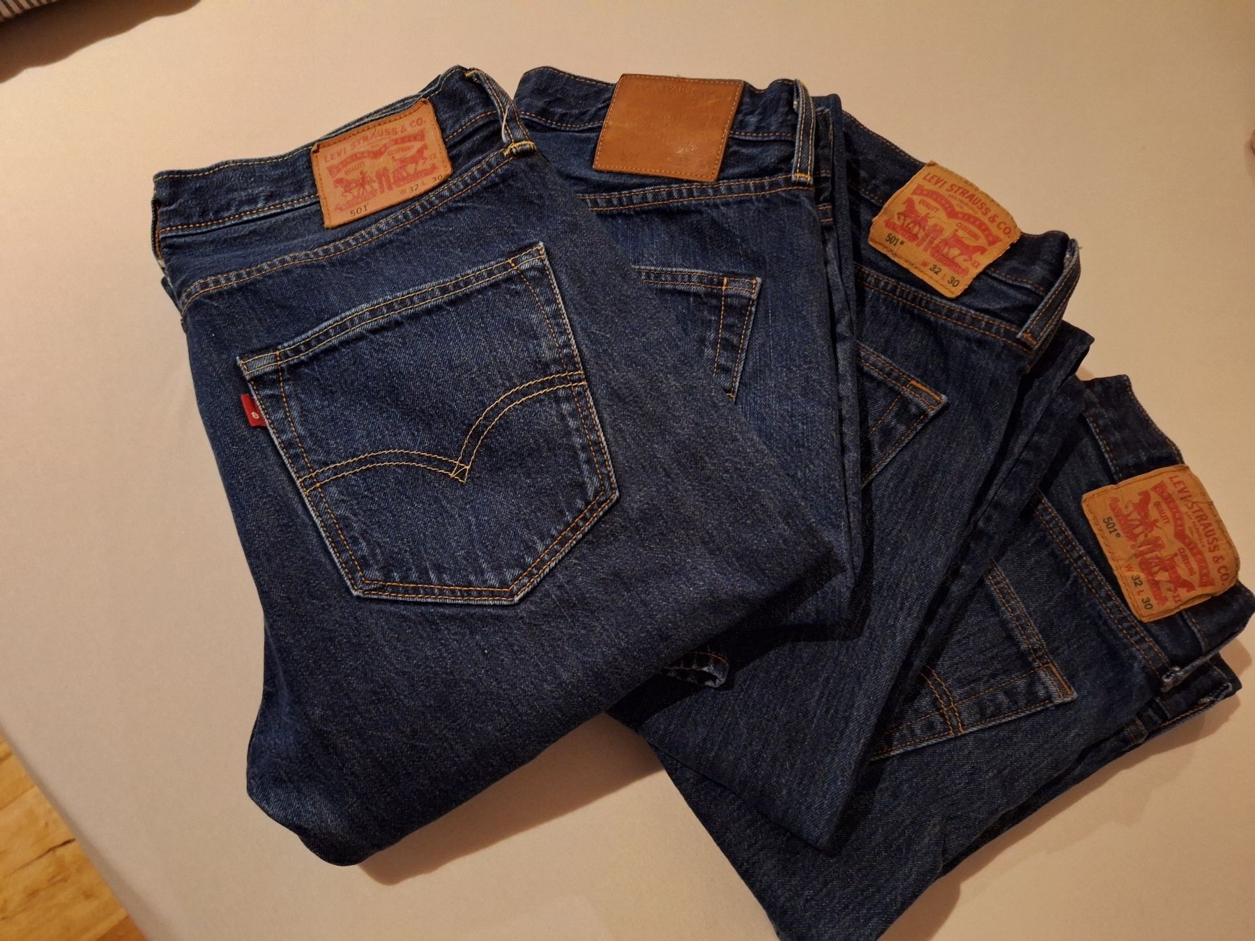 Levi's Jeans: Levis--Strauss Original 501 mit Knopfleiste – Usato da Aadorf venduto da wru_8px2