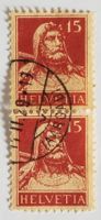 MA35) 173, Tell im Paar Rundstempel LAUFENBURG Kt. 18.-