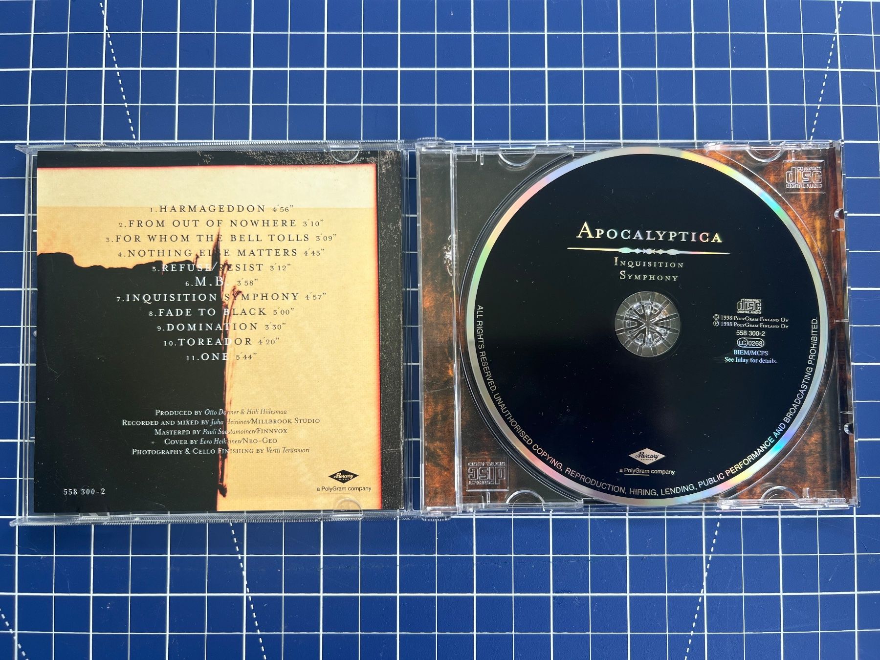 CD: APOCALYPTICA -Inquisition Symphony – Usato da st.gallen venduto da sophiephie 1