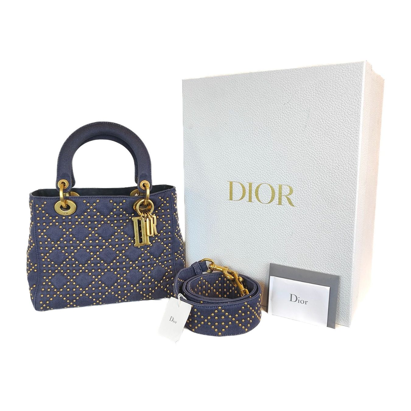 Dior Borse da donna: Sac à main Dior Lady Dior Denim – Usato da Montreux venduto da CashPay_Montreux 7