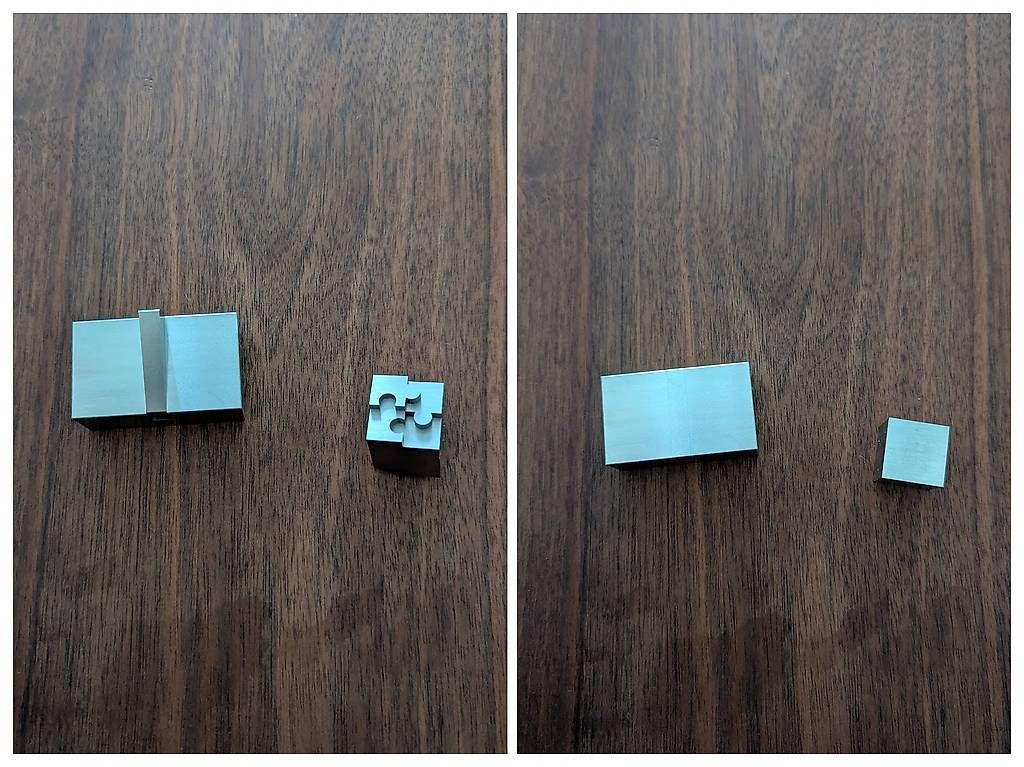 Étagères: wire EDM cubes – D'occasion à Zürich par mih_t8cm