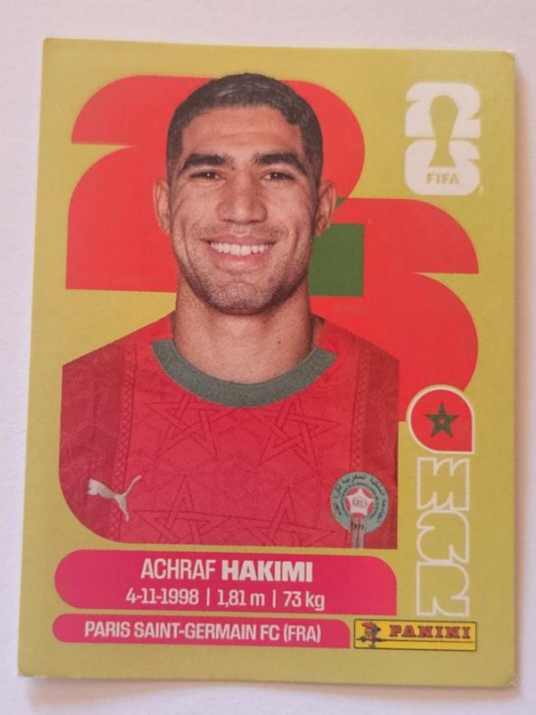 Panini Cartes à collectionner: Panini 2026 Hakimi MAR 4 – Neuf (Voir description) à Malans GR par Ovi83