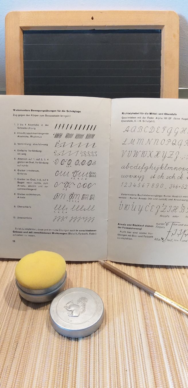Giochi: Schultafel alt mit zubehör – Usato da Rodels venduto da sol_pq169 2