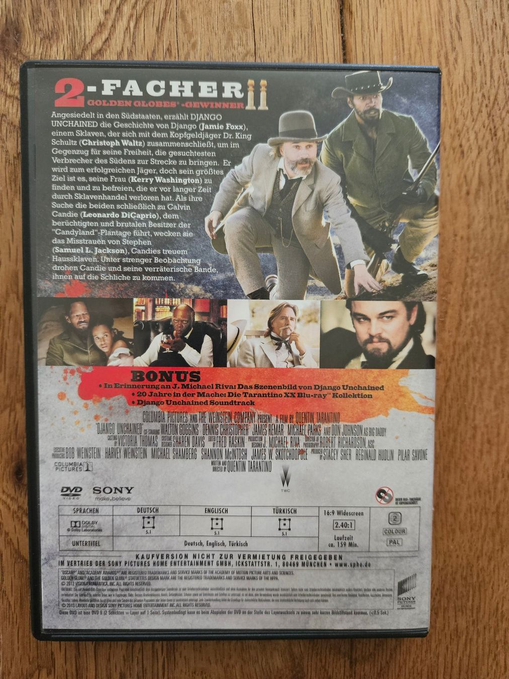 Tous les DVDs: Django unchained – D'occasion à St.Gallen par Capsule_Corporation 1