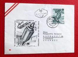 Ersttagbrief  aus  Österreich gestempelt Siehe Original Foto
