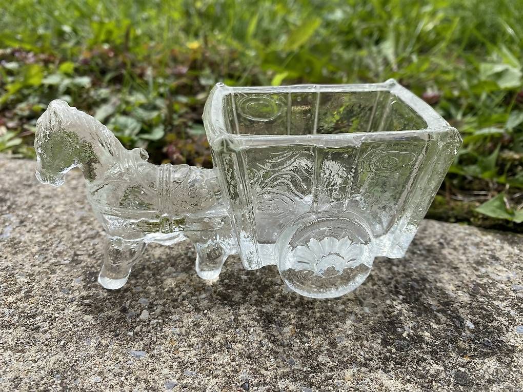 Alle Dekorationen: Glaspferd mit Karre als Deko – Neu (gemäss Beschreibung) aus Urdorf von Jeani_ 2