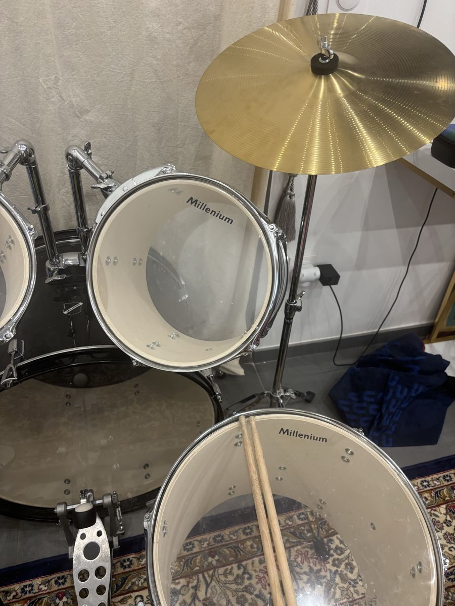 Musikinstrumente: Millenium Focus 22 Drum Set Black – Neu (gemäss Beschreibung) aus Chêne-Bougeries von Bambideluxe 3