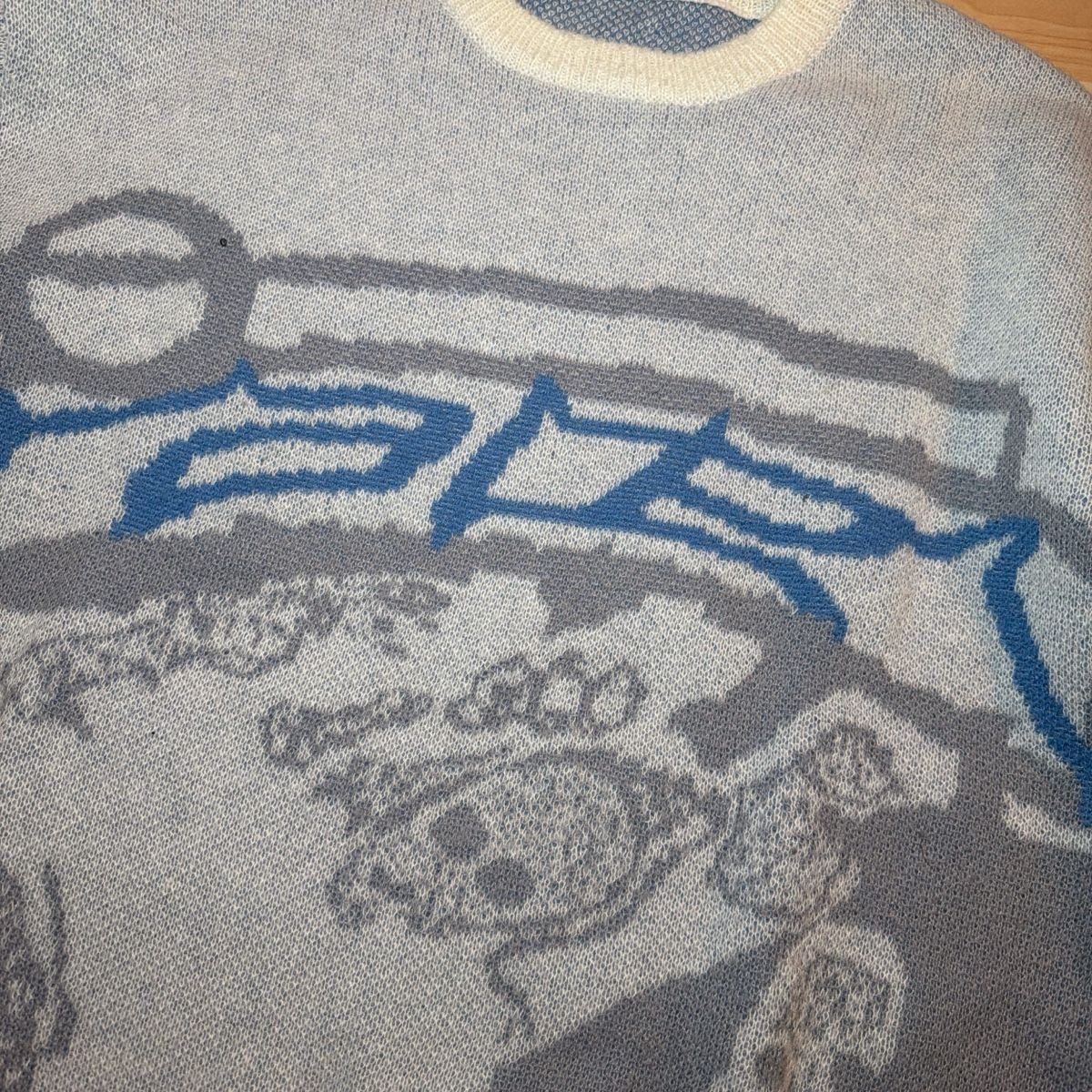 Maglioni & Felpe: Cosy Winter Jumper - Blue/Grey Pattern - Size Large – Usato da St. Gallen venduto da ber_82p9 1