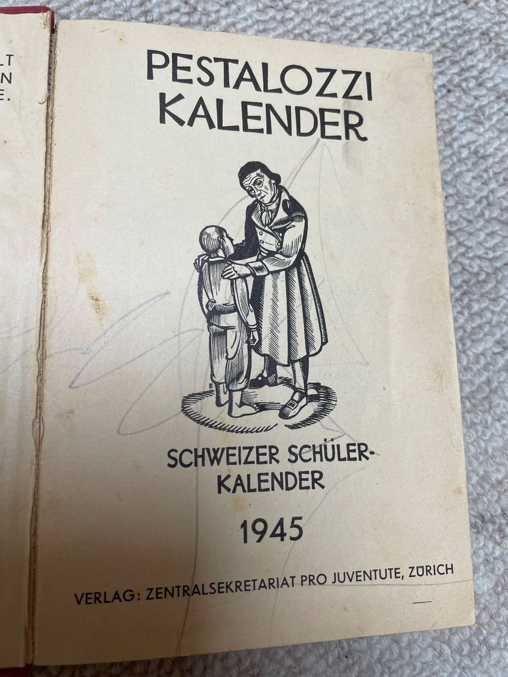 Kalender: Pestalozzi Kalender von 1945 – Gebraucht aus Eiken von garanoiri 5