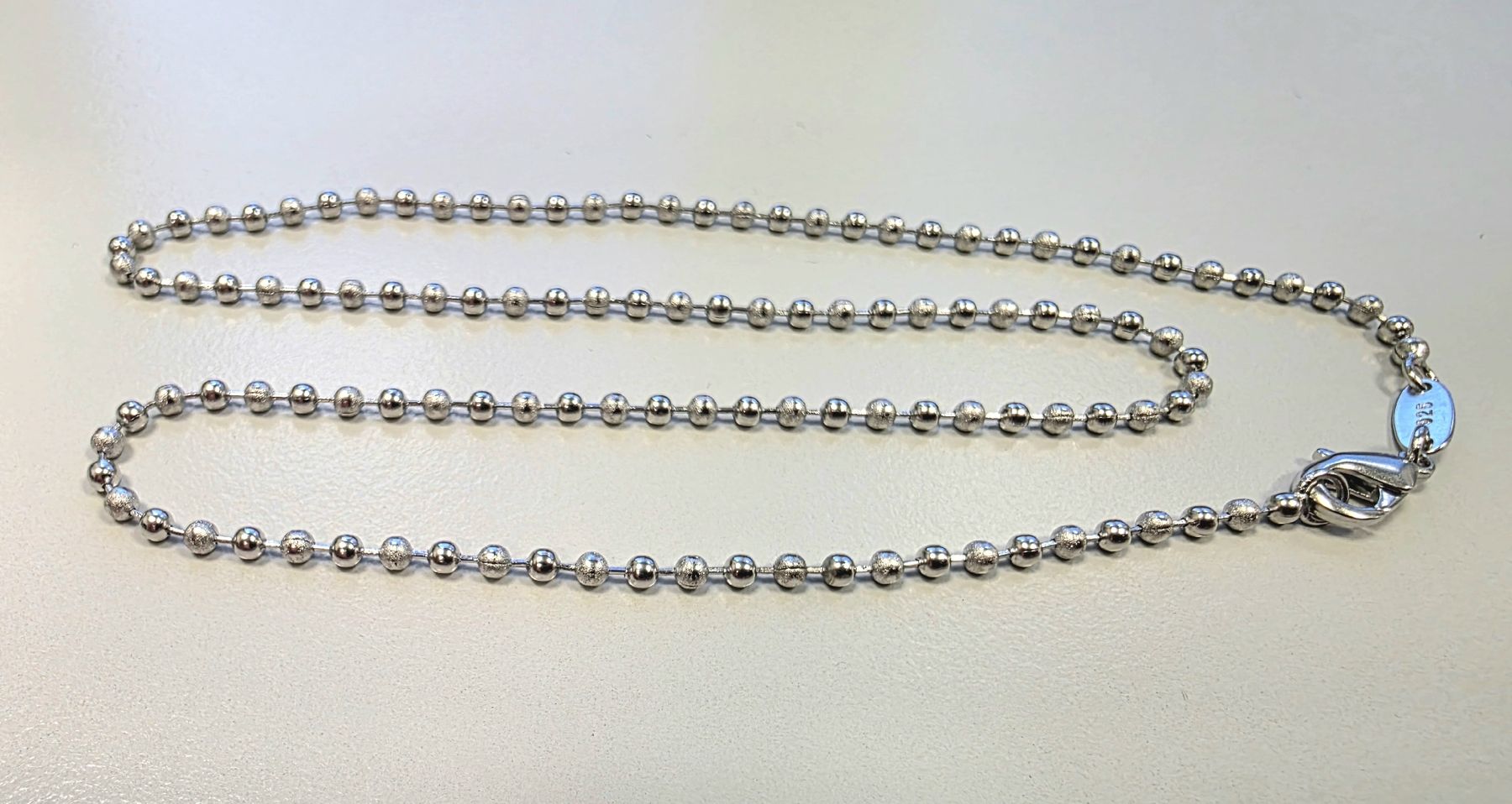 Catenine: Kugelkette Silber 925 – Nuovo (secondo la descrizione) da Madetswil venduto da triforuz