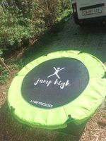 Trampolin jump high für Kinder-Sommerspass-Garten 🍟