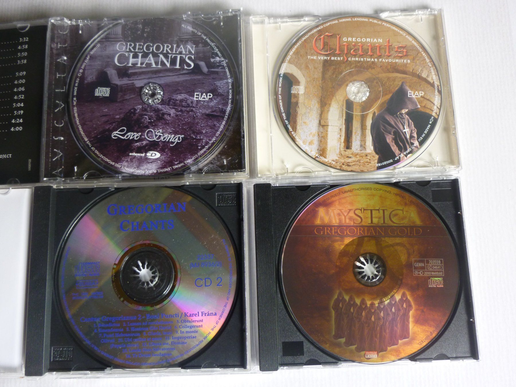 CDs: Gregorian/Chants – Gebraucht aus Weesen von  1