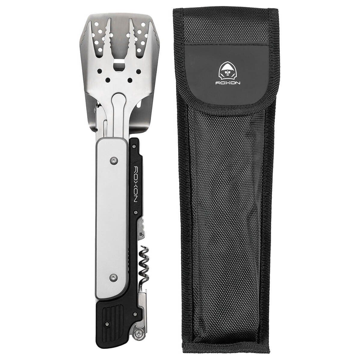 Set di posate: ROXON BBQ Multifunktionsset, "MBT 3", 6 in 1 – Nuovo e nell'imballaggio originale da Windisch venduto da shop-easy
