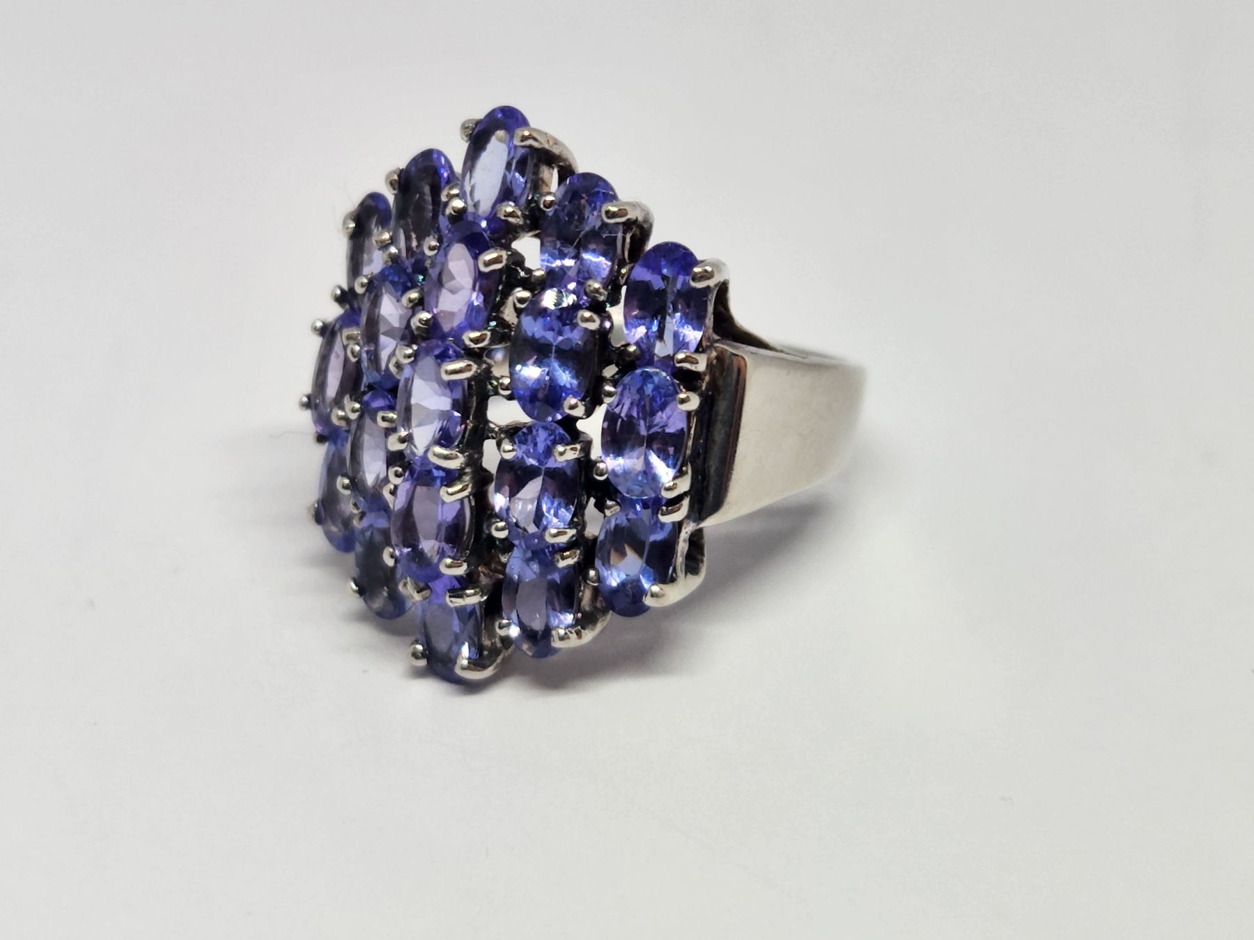 Anelli: Iolite Ring, in Massivem Silber 925, – Usato da St. Gallen venduto da GIULESGG 3