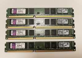 32GB Kingston DDR3-1333 RAM 4x8GB KVR13N9K2/16