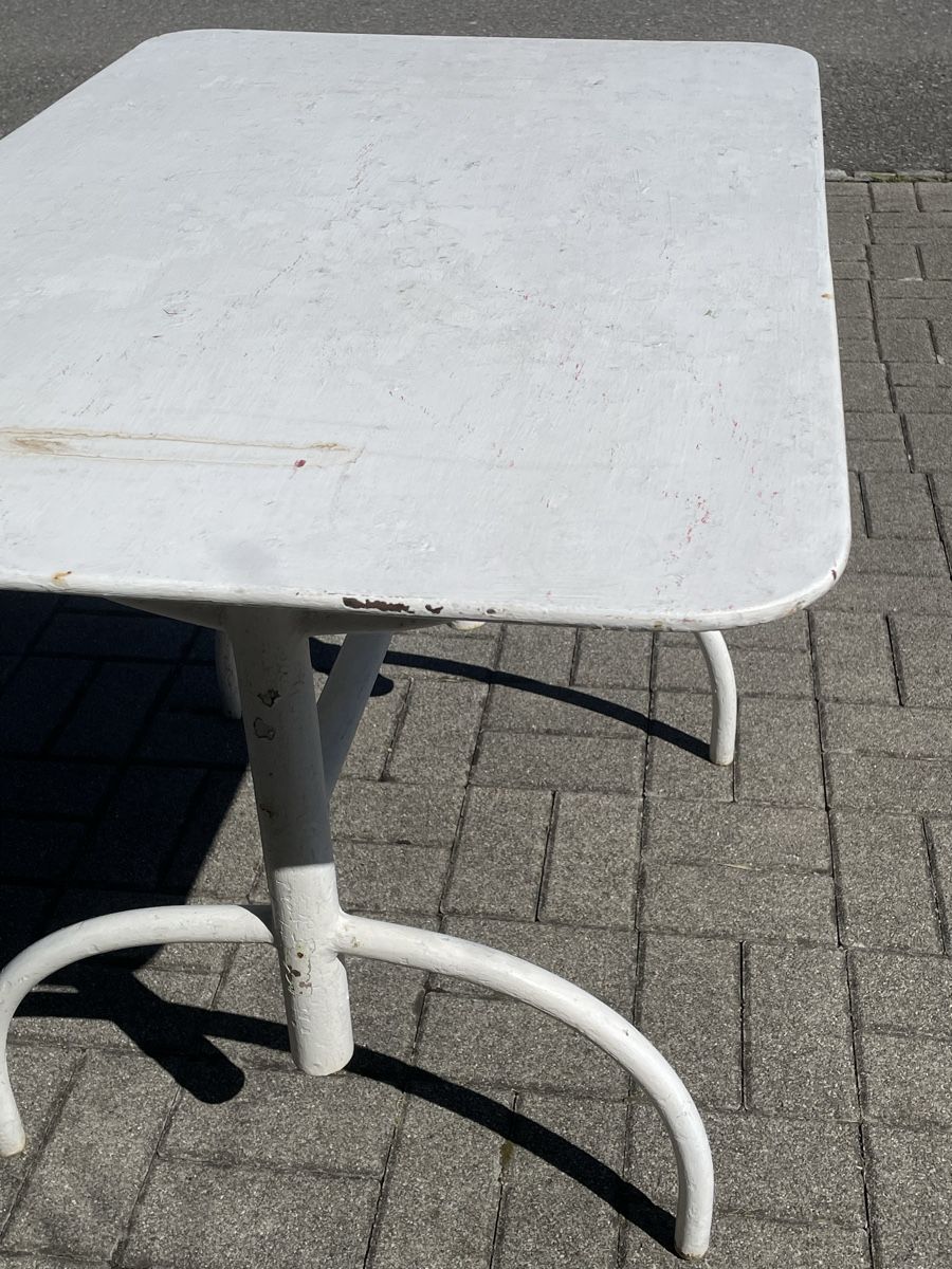Tavoli: Blechtisch / Metalltisch / Gartentisch sehr stabil – Usato da Brienz BE venduto da hansimmerguet 2