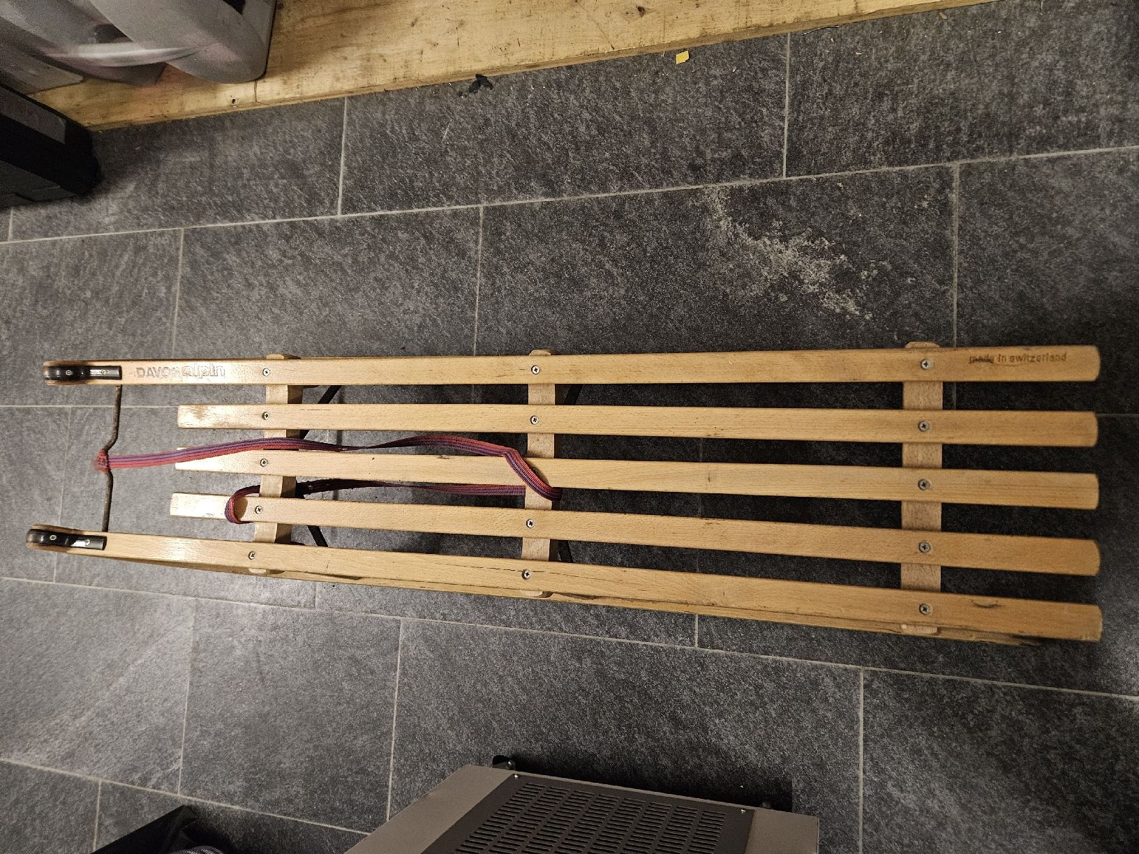 Slitta: Holzschlitten Davoser Schlittenschuh – Usato da Oberburg venduto da znas 4