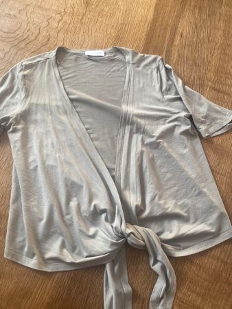 *CHRISTA PROBST MÜNCHEN* JÄCKLI GR.40/M Cardigan zum Knoten