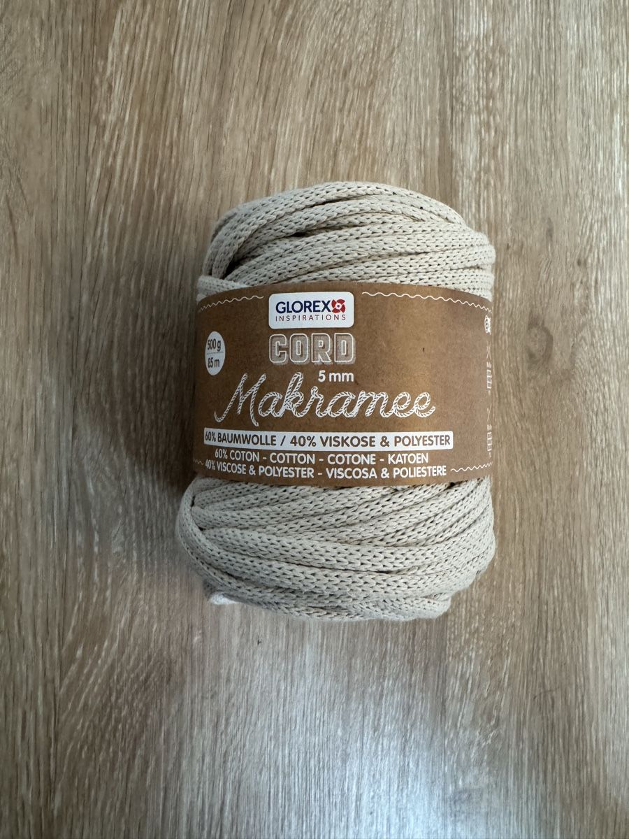 Lana: Glorex Makramee Garn 3 x 500g - NEU – Nuovo e nell'imballaggio originale da Dietwil venduto da vera2301 2