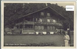 Chalet Berner Oberland - Schweiz. Ausstellung Frauenarbeit