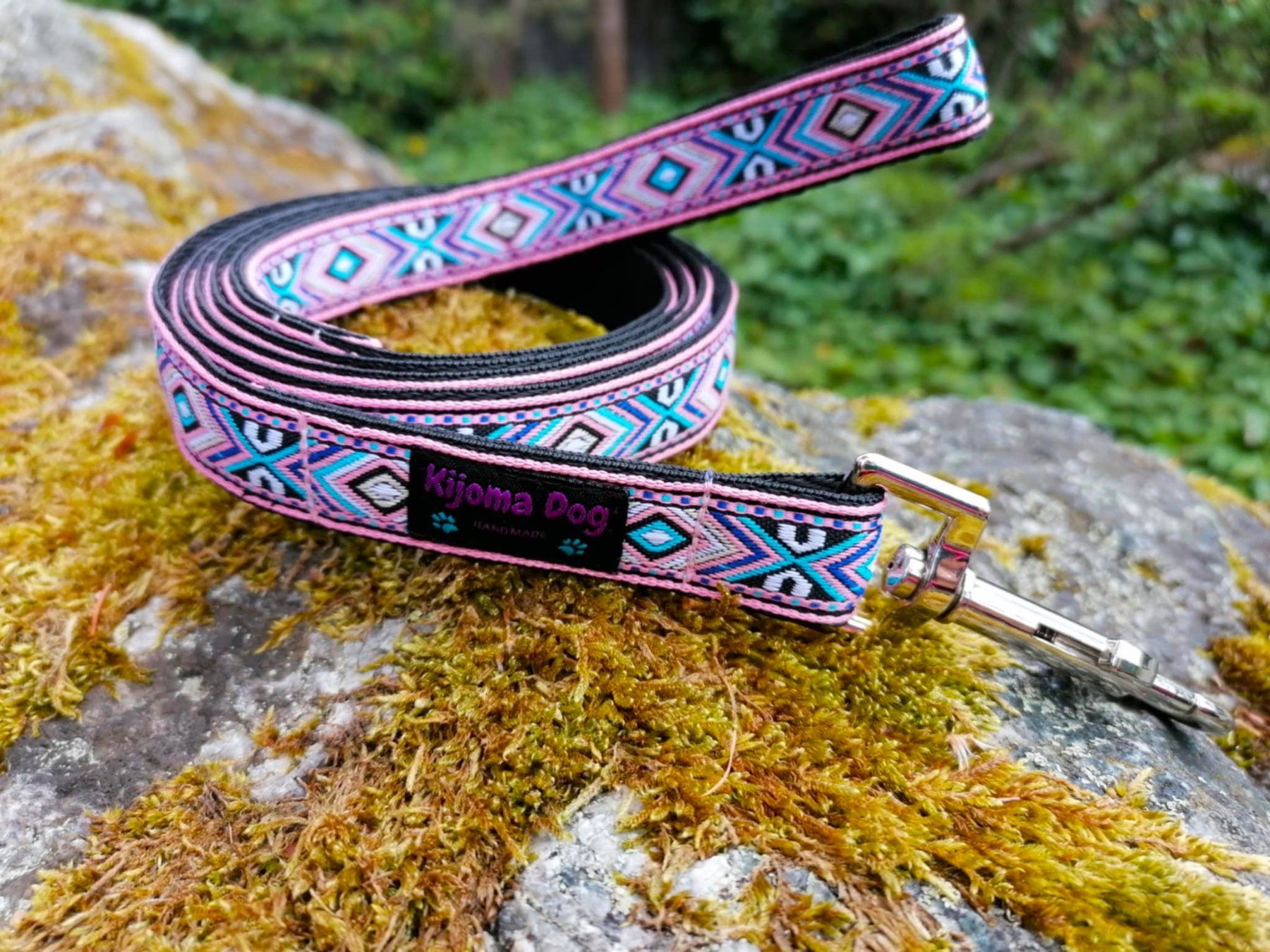 Guinzagli & Collari: Schöne Hundeleine Standard "Cindy" 150cm rosa – Nuovo e nell'imballaggio originale da Grenchen venduto da KijomaDog 1