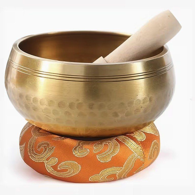 Strumenti musicali: Klangschale Nepal Messing Handgemacht Neu – Nuovo e nell'imballaggio originale da Luzern venduto da rivendo.shop 6