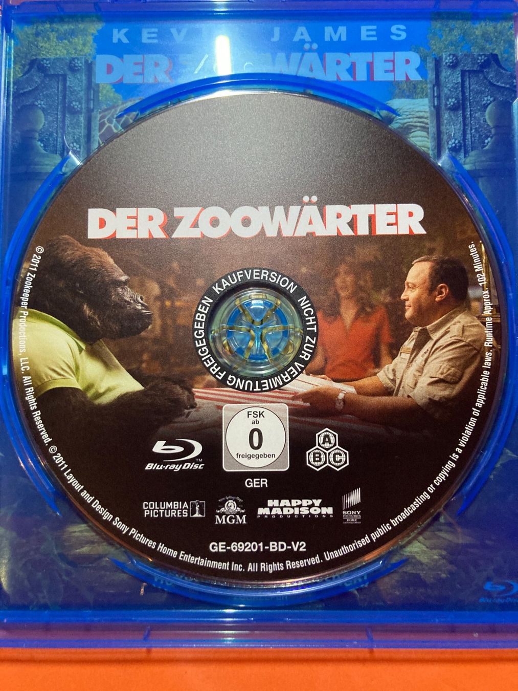 Alle DVDs: Der Zoowärter | Blu Ray – Neu (gemäss Beschreibung) aus Oberegg von  2