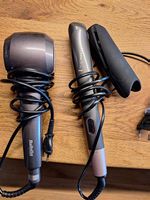 Babyliss ionic Lockenstab und remington haarglätter 