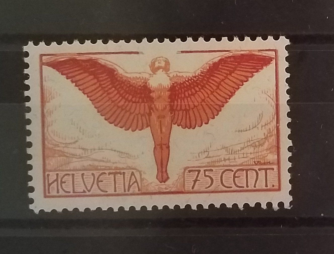 Tutti i francobolli: 1894) F11, Flugpostmarke postfrisch Kt 85.- – Usato da Baden venduto da Eggi