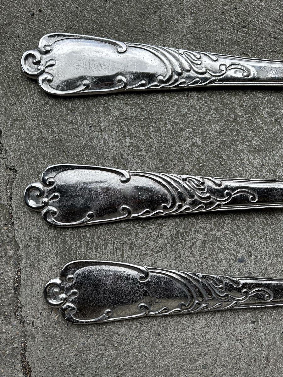 Set di posate: Besteck gabel löffel messer deko restaurant – Nuovo (secondo la descrizione) da Reinach AG venduto da rares75 1