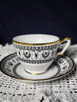 tasse a thé royal Crown Staffordshire, black Victori
