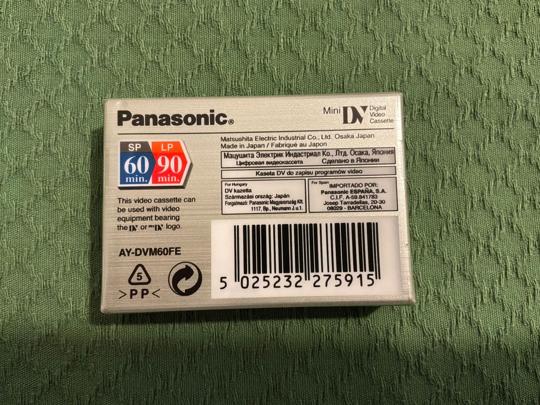 Cassette vuote: 5 cassette MiniDV Kassetten – Nuovo e nell'imballaggio originale da Massagno venduto da mar_k9xb 1
