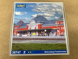 Kibri Spur Z 36747 Bausatz Bahnsteig Friedrichstal neu OVP