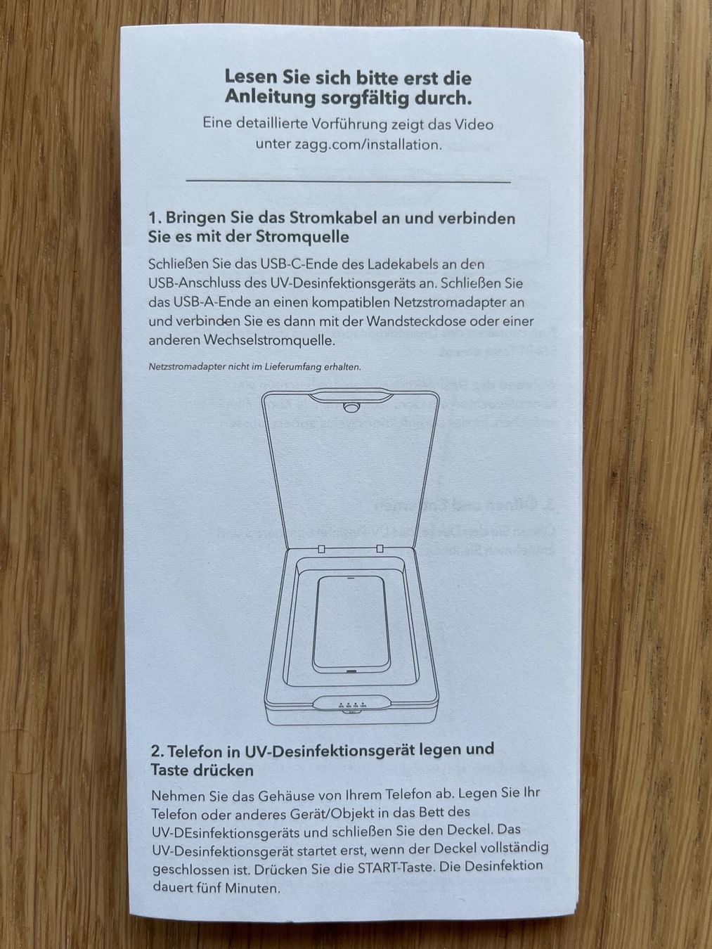 Pasti del neonato: Invisible Shield Sanitizer / UV-Desinfektiongerät – Usato da Worb venduto da Titine79 4