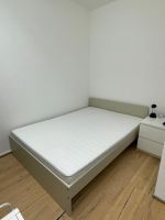 Bett 200 x 140 xm weiss komplett inkl. 2 Matratzen, wie neu