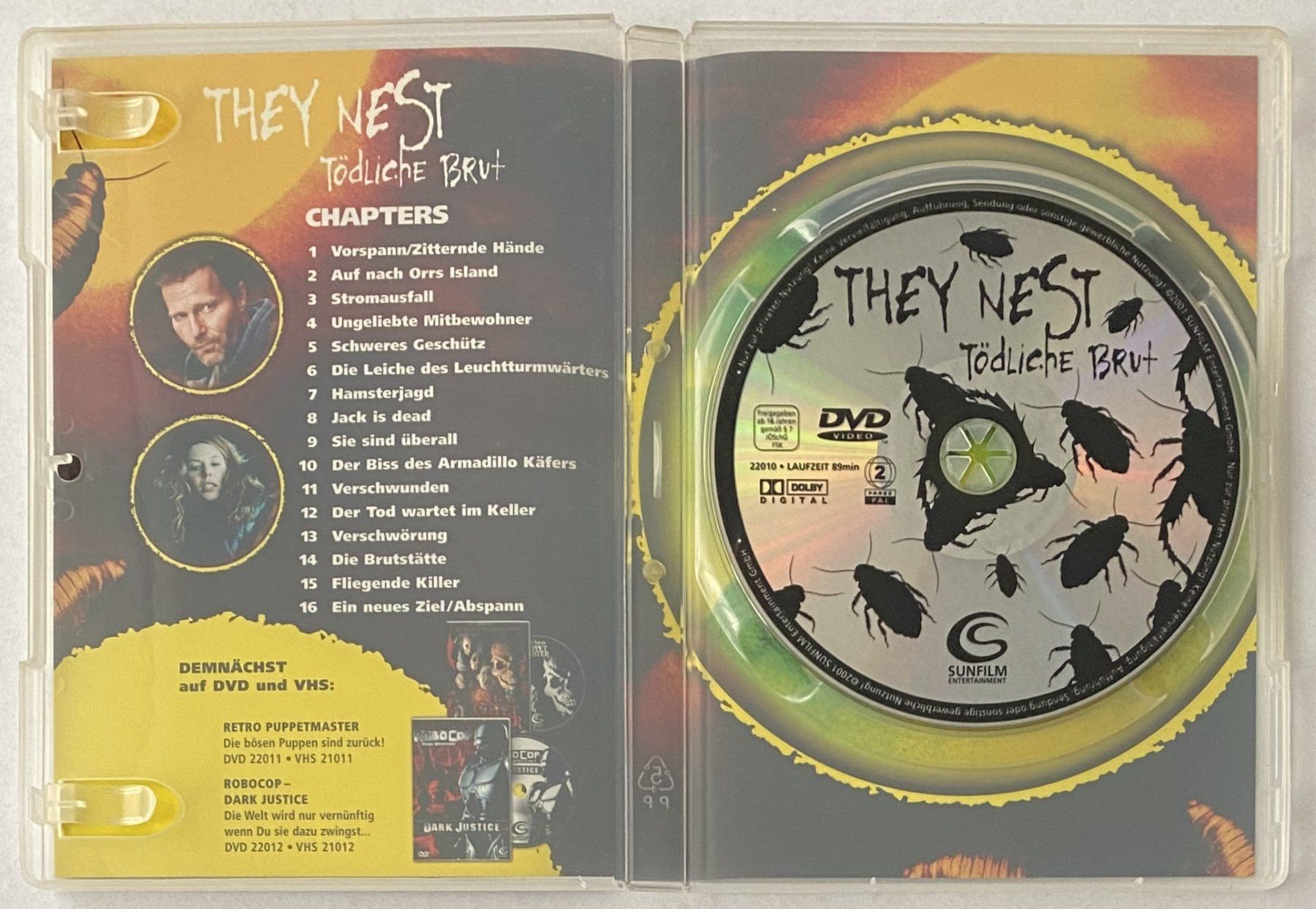 Tous les DVDs: They Nest, Tödliche Brut – D'occasion à Flums par Asquillo 3