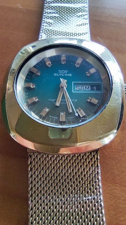 Glycine Vacuum-High Frequency Automatic (Rare-Vintage) (D'occasion